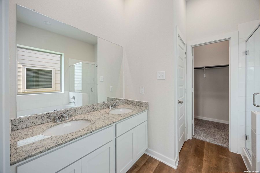Furnished interior view inside a new home in Timber Creek, San Antonio (Image 5). Furnished interior view inside a new home in Timber Creek, San Antonio (Image 5).