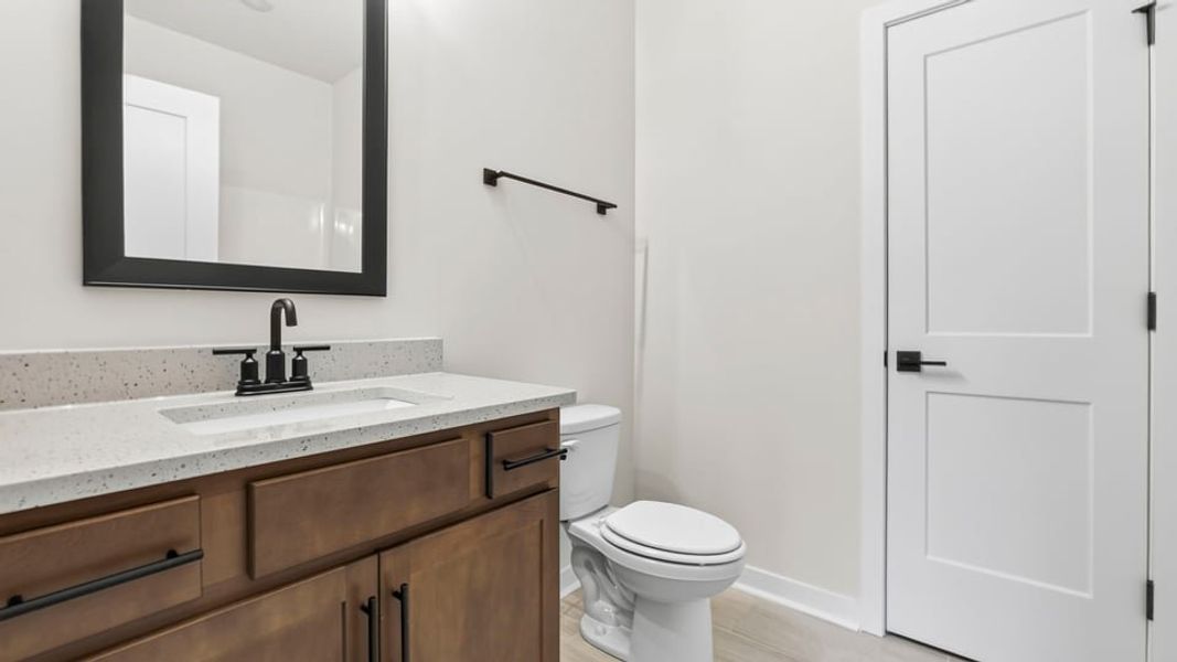 Furnished interior view inside a new home in Campbell Ridge, Piedmont (Image 10).