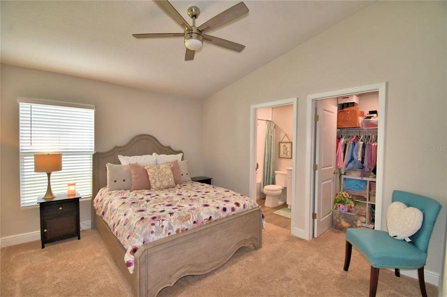 Furnished interior view inside a new home in Harmony at Lake Eloise, Winter Haven (Image 67).