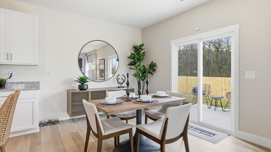 Furnished interior view inside a new home in Price's Point, Knoxville (Image 12).