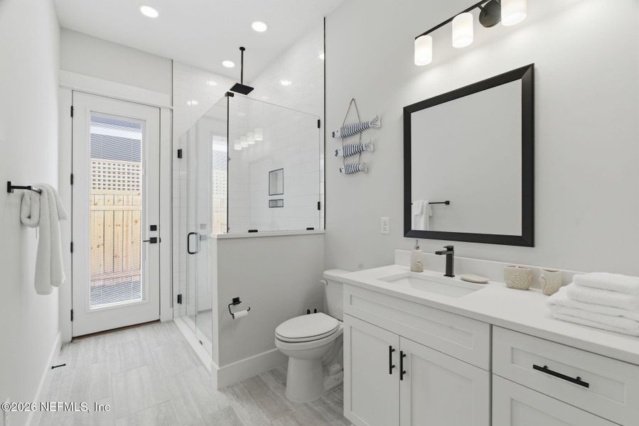 Furnished interior view inside a new home in , Jacksonville Beach (Image 63).