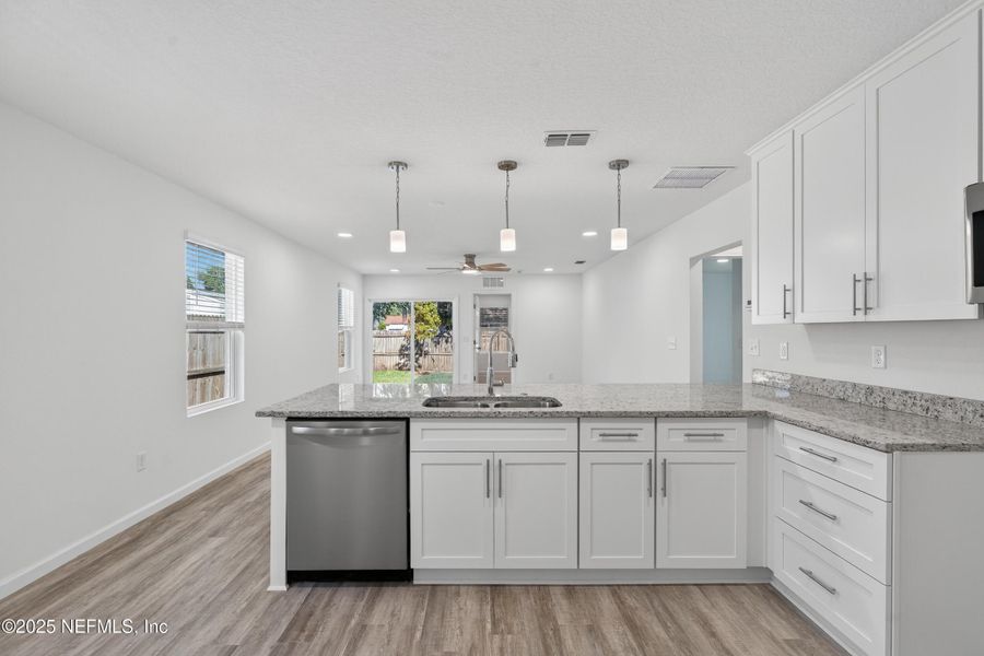 Furnished interior view inside a new home in , Jacksonville (Image 17). Furnished interior view inside a new home in , Jacksonville (Image 17).