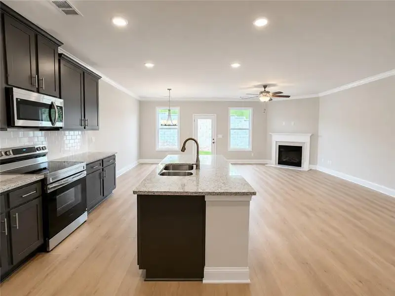 Furnished interior view inside a new home in Somerset at Riverbrook, Gainesville (Image 6).