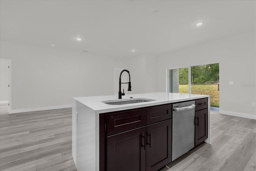 Furnished interior view inside a new home in , Citrus Springs (Image 7).