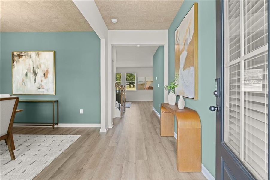 Furnished interior view inside a new home in Kingsmere Estates, Loganville (Image 8).