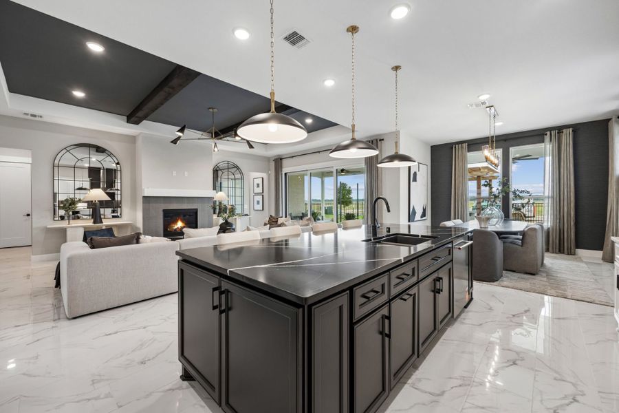 Representative furnished interior of a home built from the Stellar by Del Webb in Del Webb Bridgeland, Cypress (Image 7).