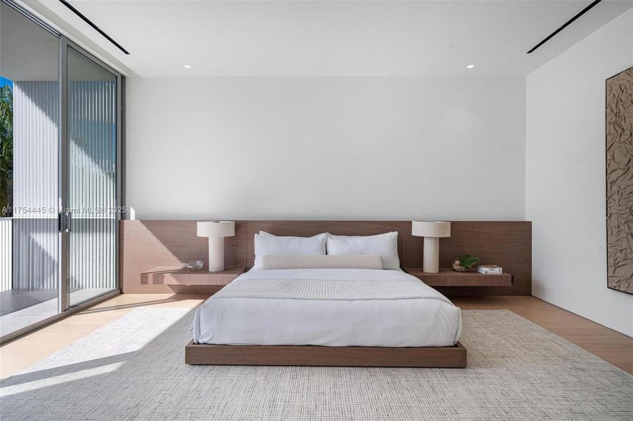 Furnished interior view inside a new home in , Miami (Image 16).