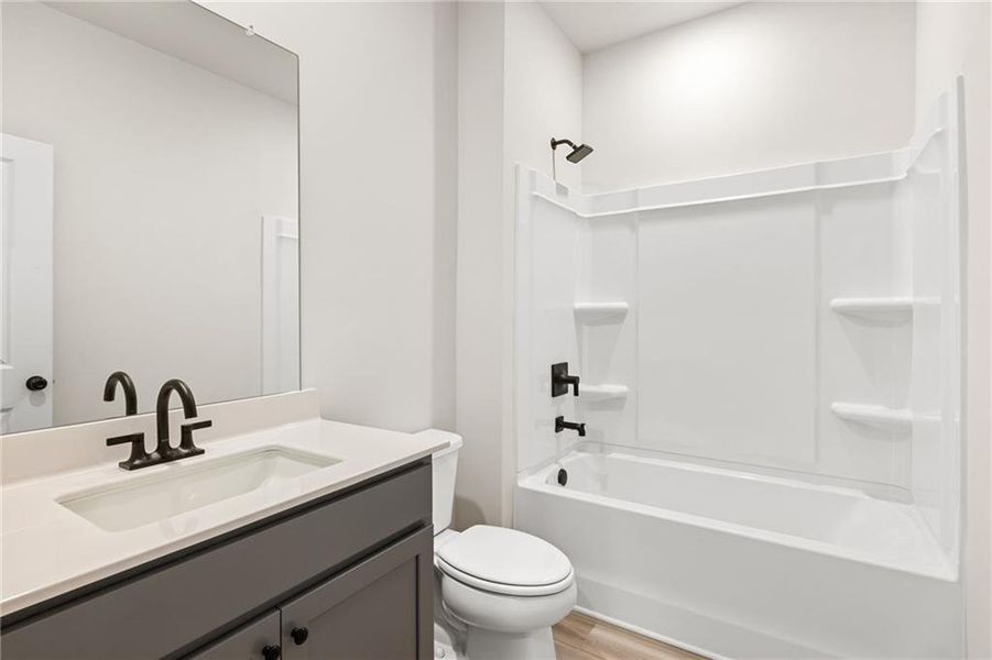 Furnished interior view inside a new home in Reserve at Gum Springs, Jefferson (Image 7).