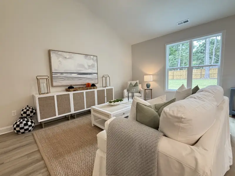 Furnished interior view inside a new home in Parkwood Estates, Leland (Image 8).