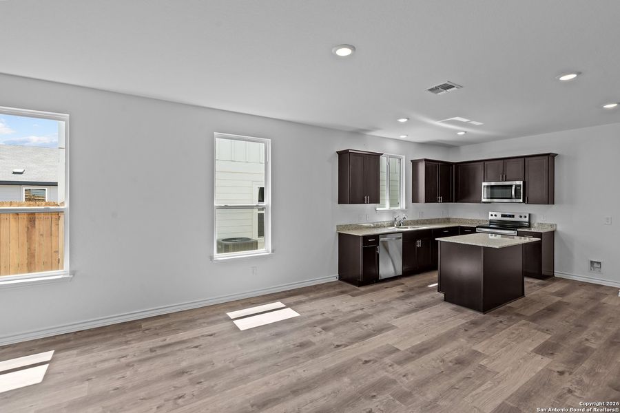 Furnished interior view inside a new home in Horizon Ridge, San Antonio (Image 4).