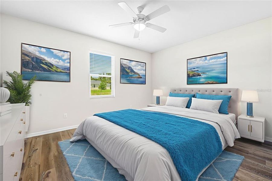 Furnished interior view inside a new home in , Weeki Wachee (Image 7).