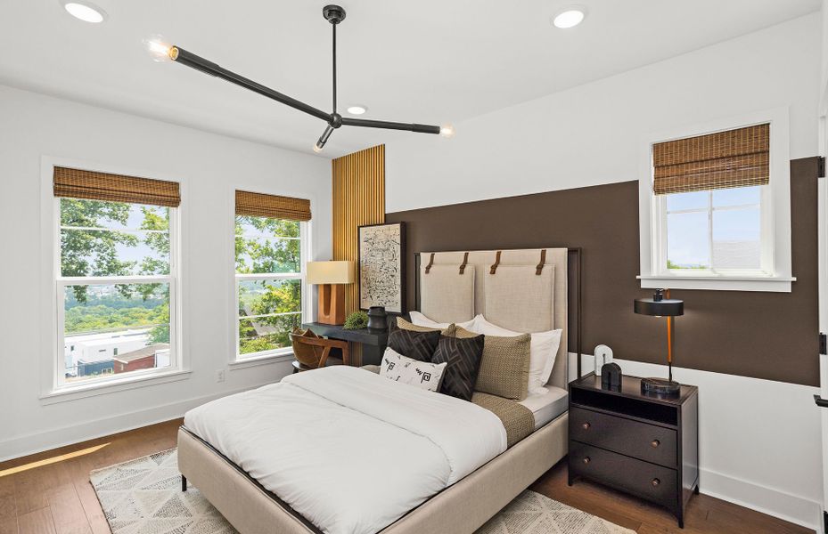 Furnished interior view inside a new home in Skyline, Nashville (Image 11).