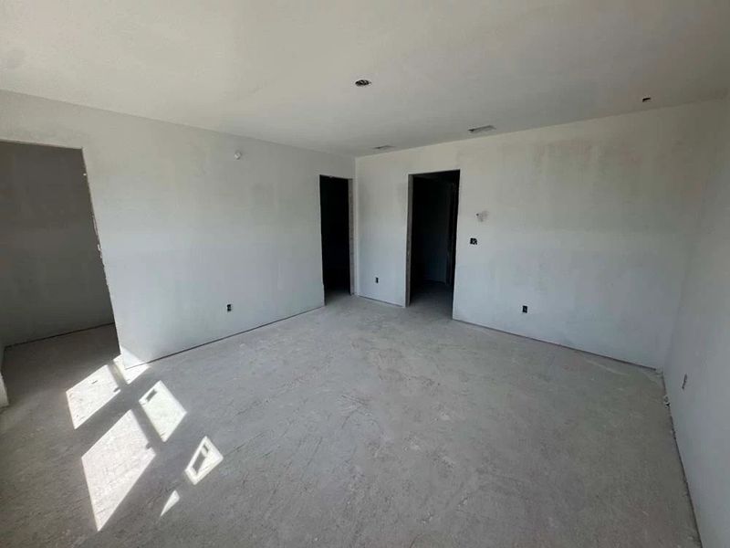 Primary Bedroom Construction Progress
