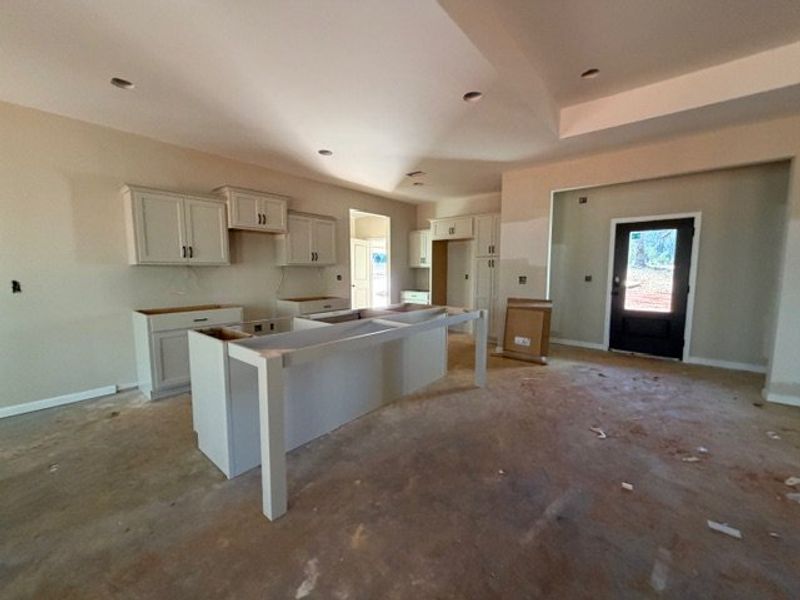 In-progress construction of a new home in Oakview, Pine Mountain, GA (Image 3).