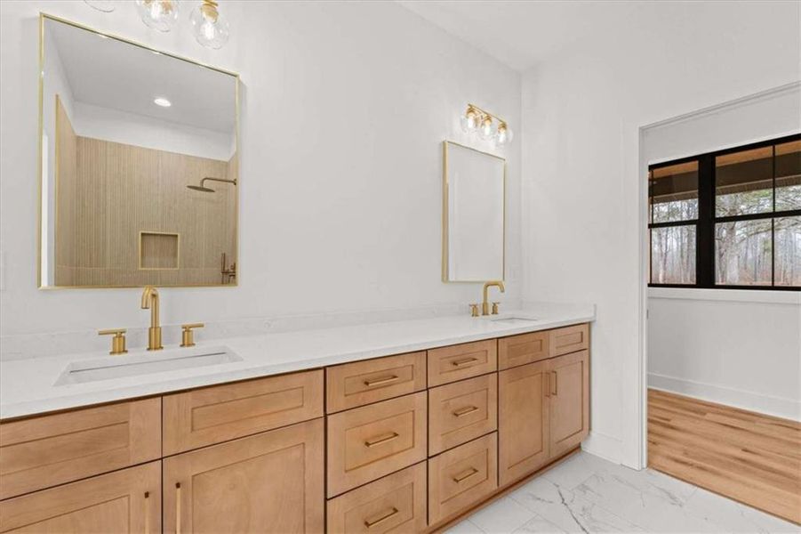 Furnished interior view inside a new home in , Waco (Image 10).