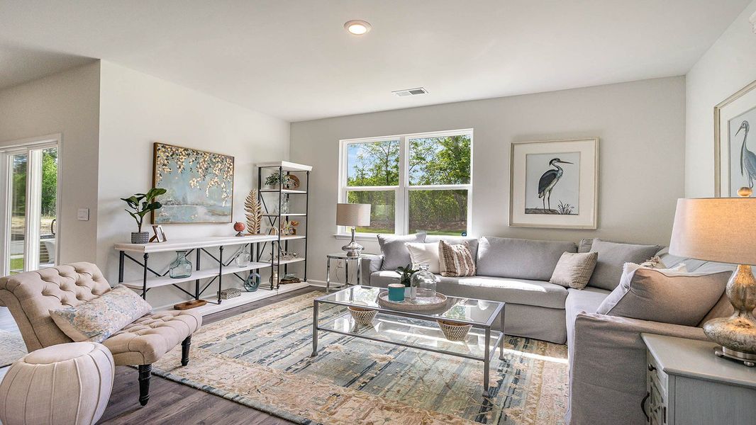 Furnished interior view inside a new home in Gates Village, Lugoff (Image 8). Furnished interior view inside a new home in Gates Village, Lugoff (Image 8).