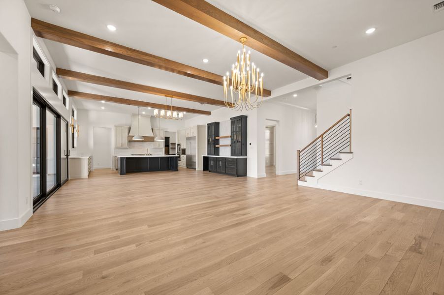 Spacious, unfurnished interior of a new home in Montclair, Prosper (Image 35). Spacious, unfurnished interior of a new home in Montclair, Prosper (Image 35).
