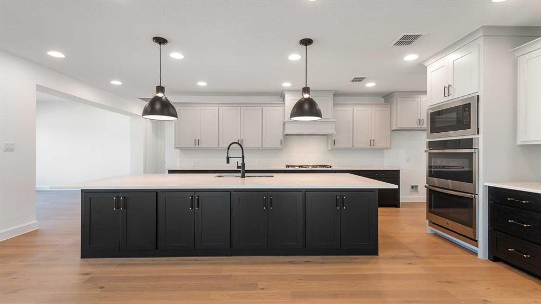 Furnished interior view inside a new home in Somerset Park 80', Rockwall (Image 11).