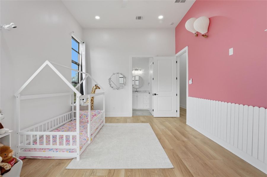 Furnished interior view inside a new home in , Willis (Image 29).