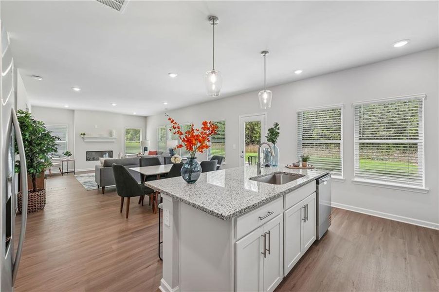 Furnished interior view inside a new home in Manning Mill, Adairsville (Image 49).