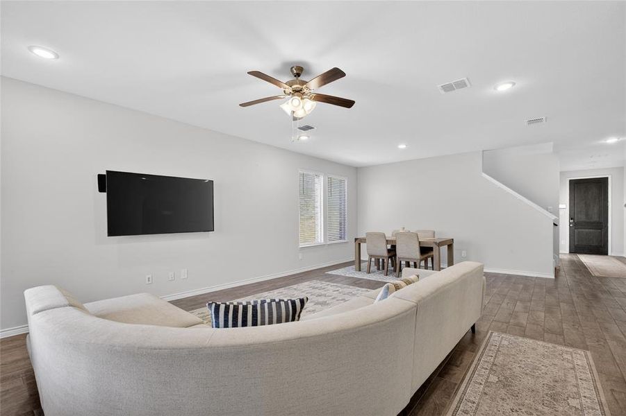 Furnished interior view inside a new home in , Fort Worth (Image 25).