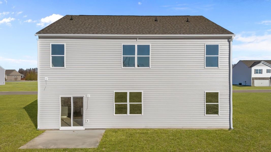 Exterior details and patio area of a home in Dail Farm, Farmville (Image 25).