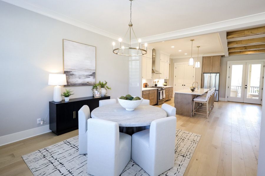 Furnished interior view inside a new home in Faith View, Ooltewah (Image 12).