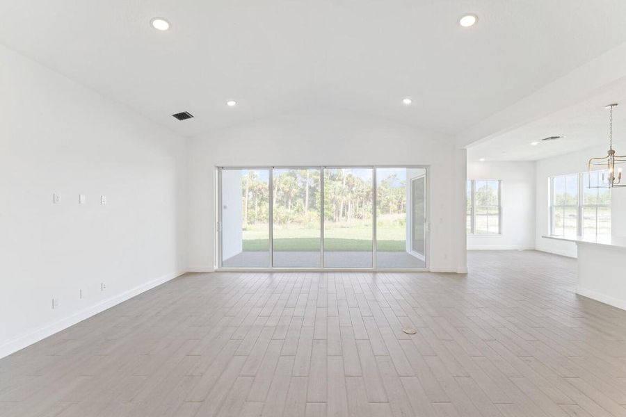 Great Room & Dining Area