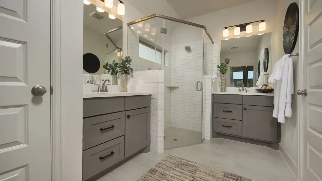 Furnished interior view inside a new home in Woodhavyn, Magnolia (Image 14).