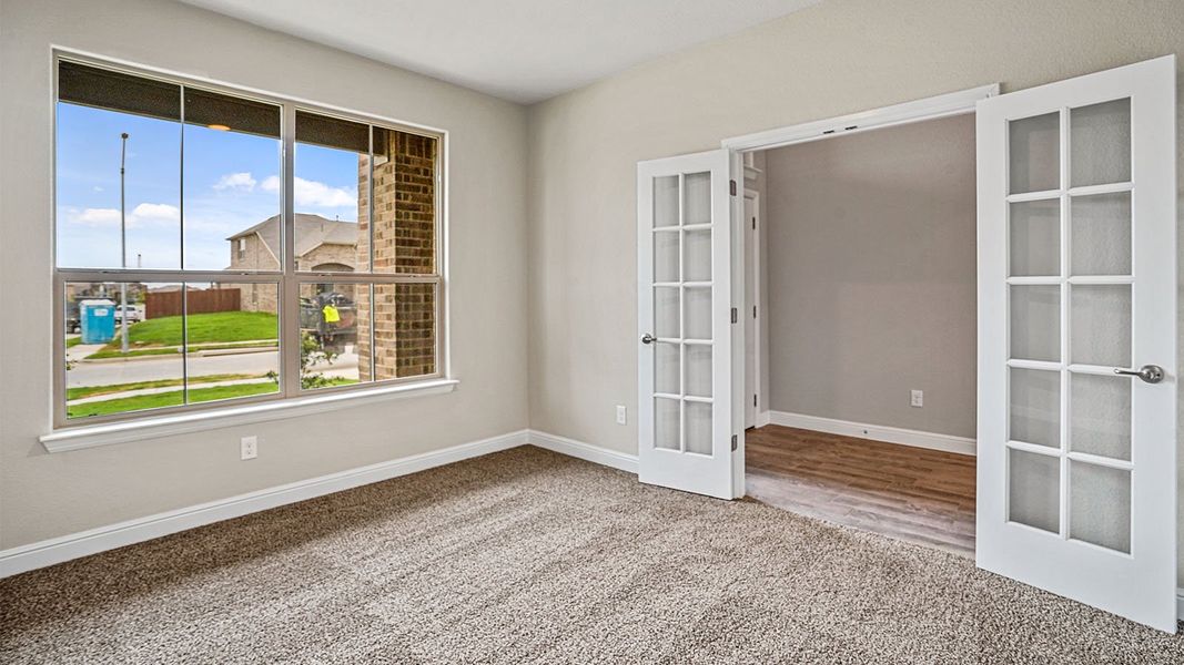 Spacious, unfurnished interior of a new home in Legado, Cleburne (Image 41). Spacious, unfurnished interior of a new home in Legado, Cleburne (Image 41).