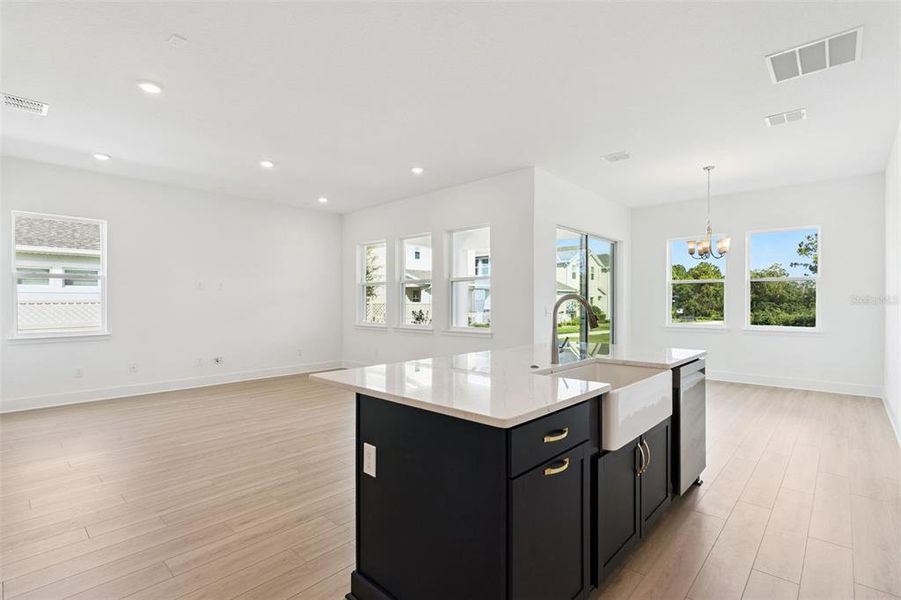 Furnished interior view inside a new home in Northlake At Ovation, Winter Garden (Image 10).
