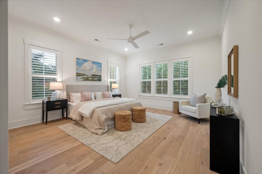 Furnished interior view inside a new home in , Mount Pleasant (Image 39).