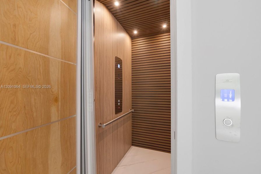 Close-up of interior finishes inside a home in , Miami (Image 18).