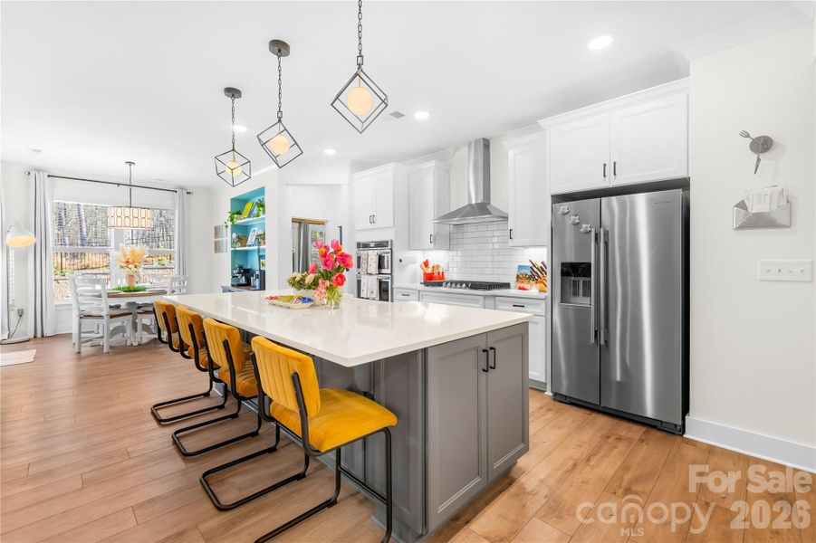 Furnished interior view inside a new home in Villas at Prestwick, Mooresville (Image 18).