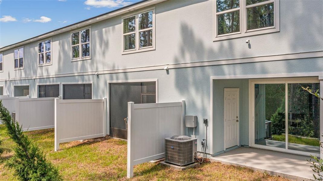 Front exterior of a new home in Stokes Landing, St. Augustine, FL, highlighting curb appeal (Image 1).