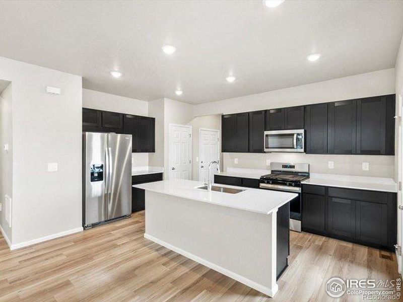 Furnished interior view inside a new home in , Greeley (Image 3).