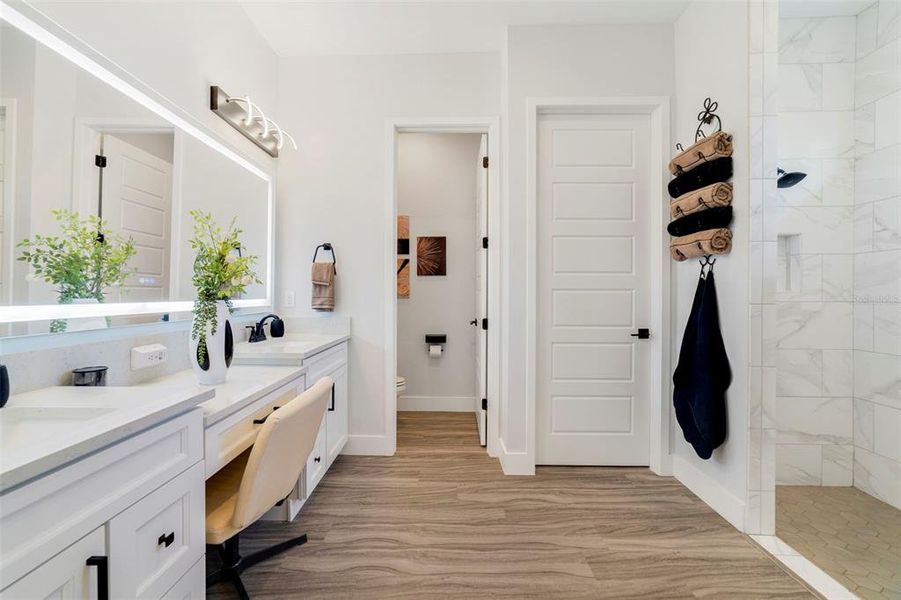 Furnished interior view inside a new home in , Auburndale (Image 11). Furnished interior view inside a new home in , Auburndale (Image 11).