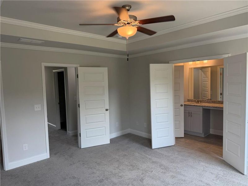Spacious, unfurnished interior of a new home in Towns at Enclave, Lawrenceville (Image 18). Spacious, unfurnished interior of a new home in Towns at Enclave, Lawrenceville (Image 18).