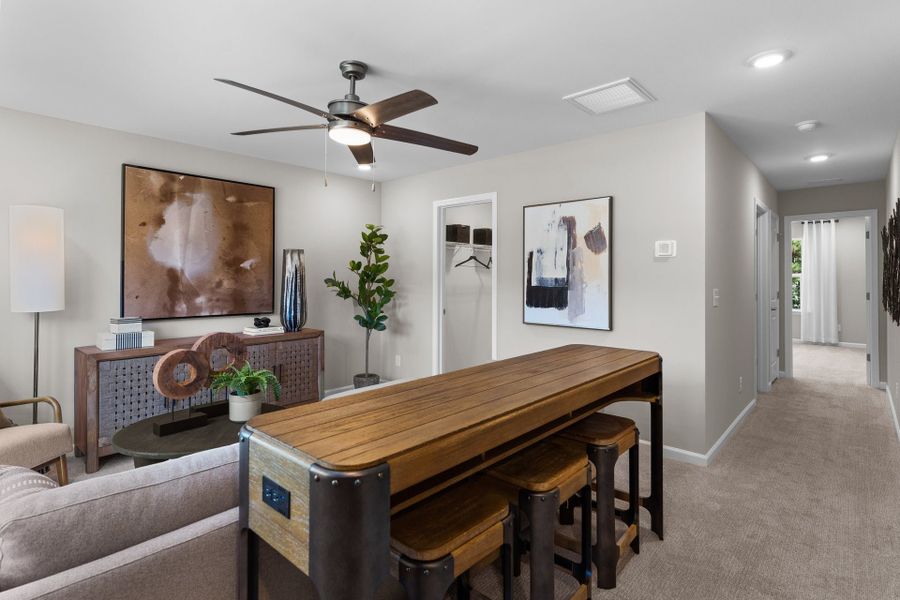 Representative furnished interior of a home built from the The Cherry Grove by Chesapeake Homes in Coastal Club of the Carolinas, Calabash (Image 31).