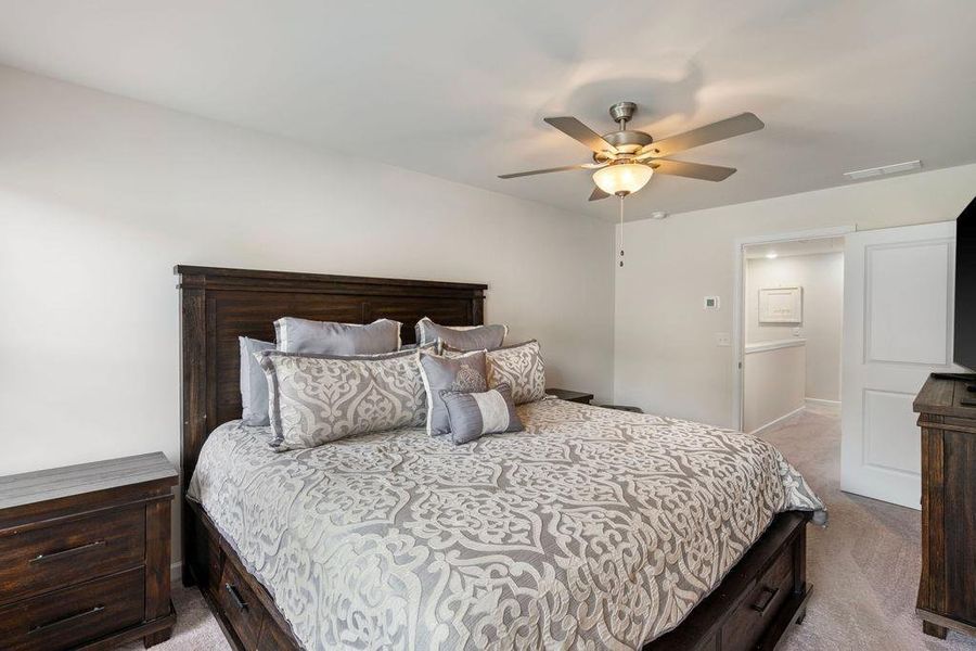 Furnished interior view inside a new home in , Hoschton (Image 34).