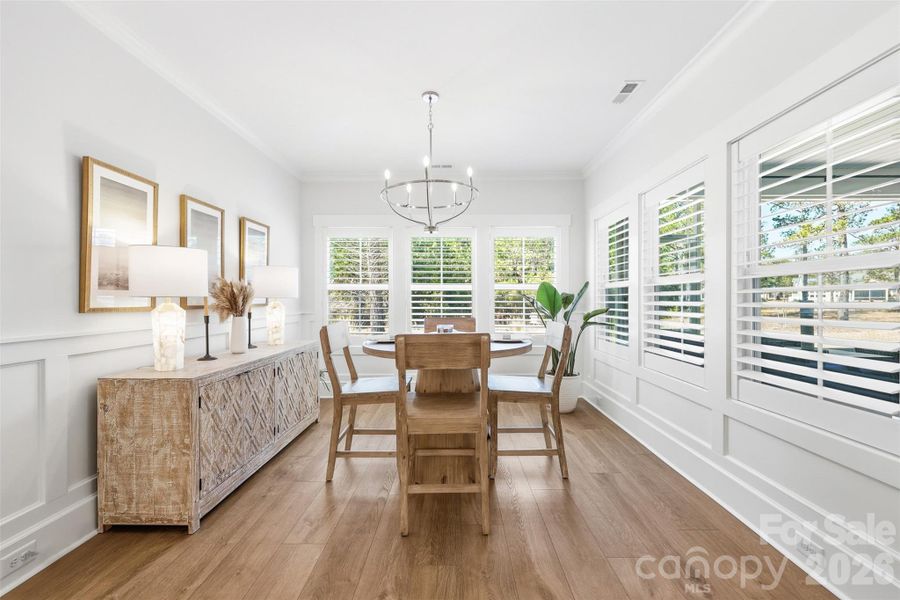 Furnished interior view inside a new home in , Sunset Beach (Image 7).