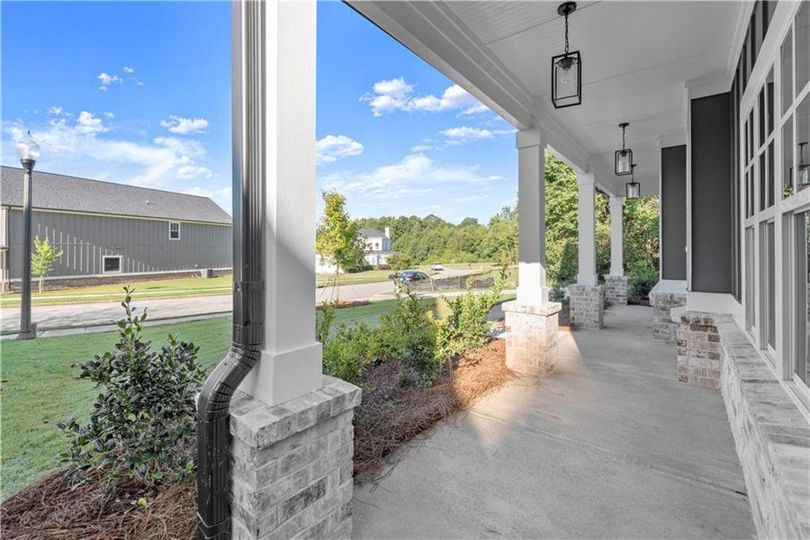 Exterior details and patio area of a home in , Covington (Image 4).