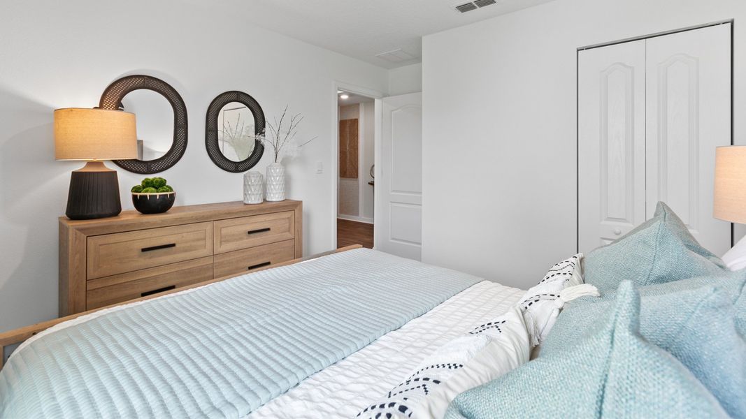 Representative furnished interior of a home built from the CALI by D.R. Horton in Rookery, Green Cove Springs (Image 23). Representative furnished interior of a home built from the CALI by D.R. Horton in Rookery, Green Cove Springs (Image 23).