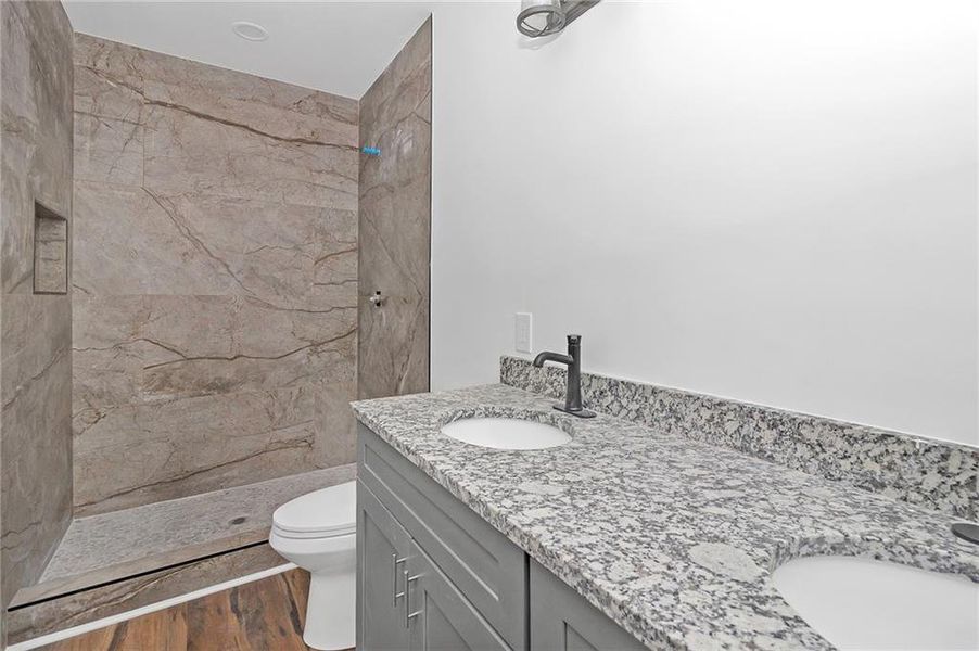 Furnished interior view inside a new home in , Lithonia (Image 11).