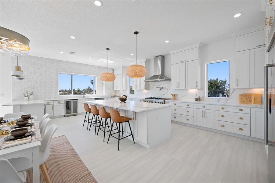 Furnished interior view inside a new home in , Treasure Island (Image 10).