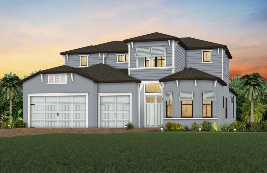 Exterior CO3 with metal roof