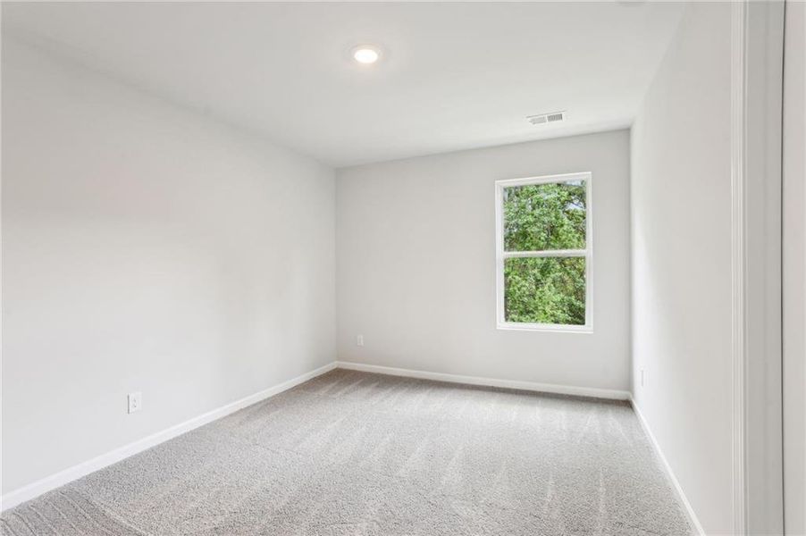 Spacious, unfurnished interior of a new home in The Hills at Cedar Creek, Winder (Image 23).