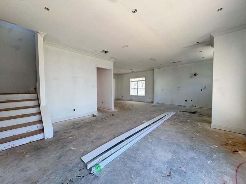 In-progress construction of a new home in The Preserve at Killian Hill, Lilburn, GA (Image 7).