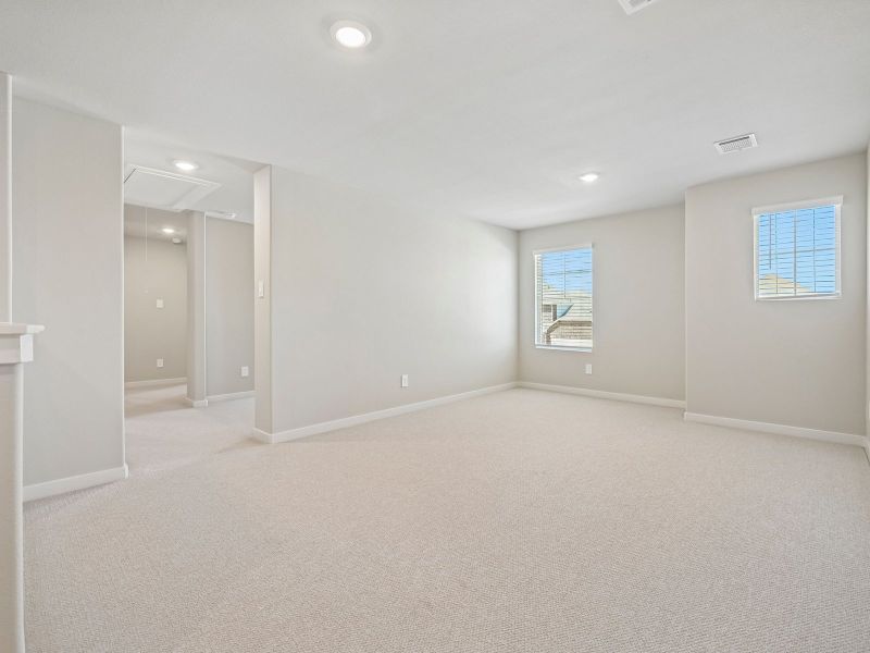 Spacious, unfurnished interior of a new home in Lakehaven - Premier Series, Farmersville (Image 19). Spacious, unfurnished interior of a new home in Lakehaven - Premier Series, Farmersville (Image 19).