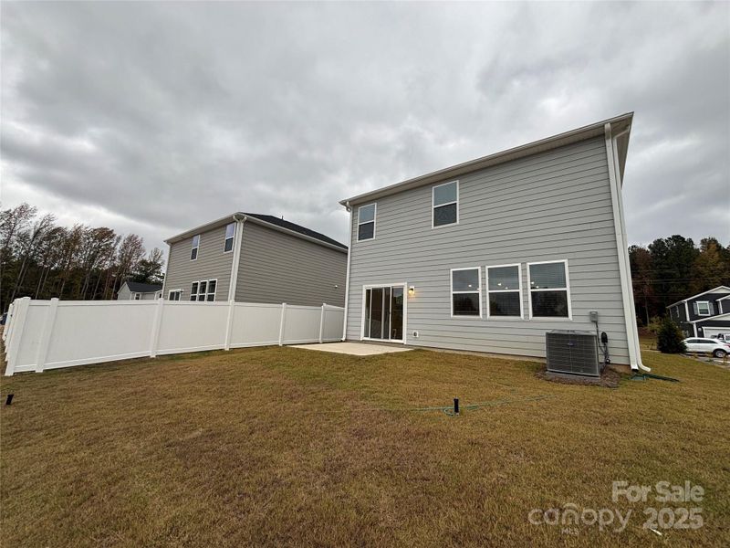 Exterior details and patio area of a home in Bellina, York (Image 2). Exterior details and patio area of a home in Bellina, York (Image 2).